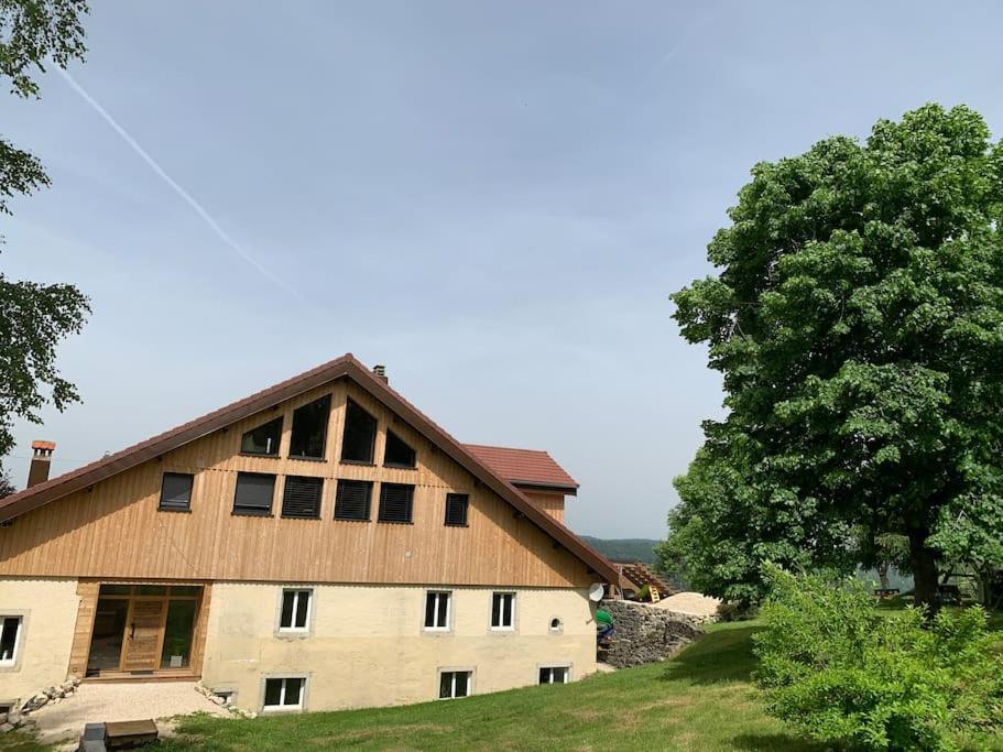 Ancienne Ferme Comtoise 4 Etoiles, 11 Personnes Lac St-Point/Mont D'Or Montperreux 外观 照片