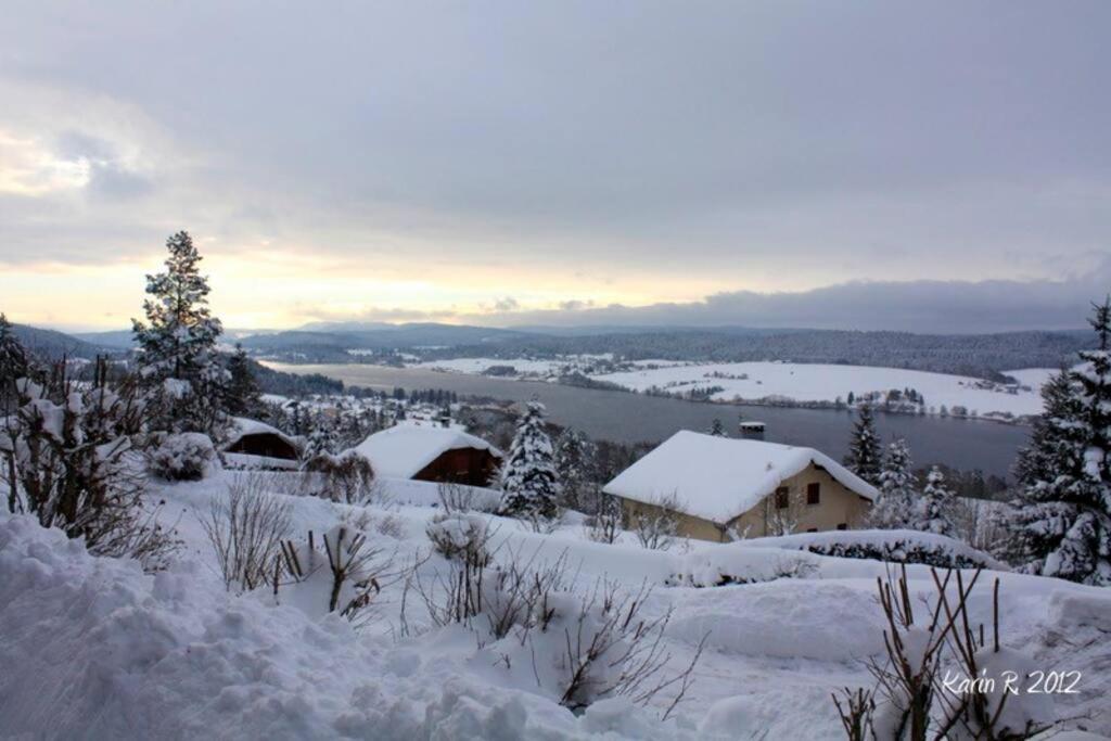 Ancienne Ferme Comtoise 4 Etoiles, 11 Personnes Lac St-Point/Mont D'Or Montperreux 外观 照片