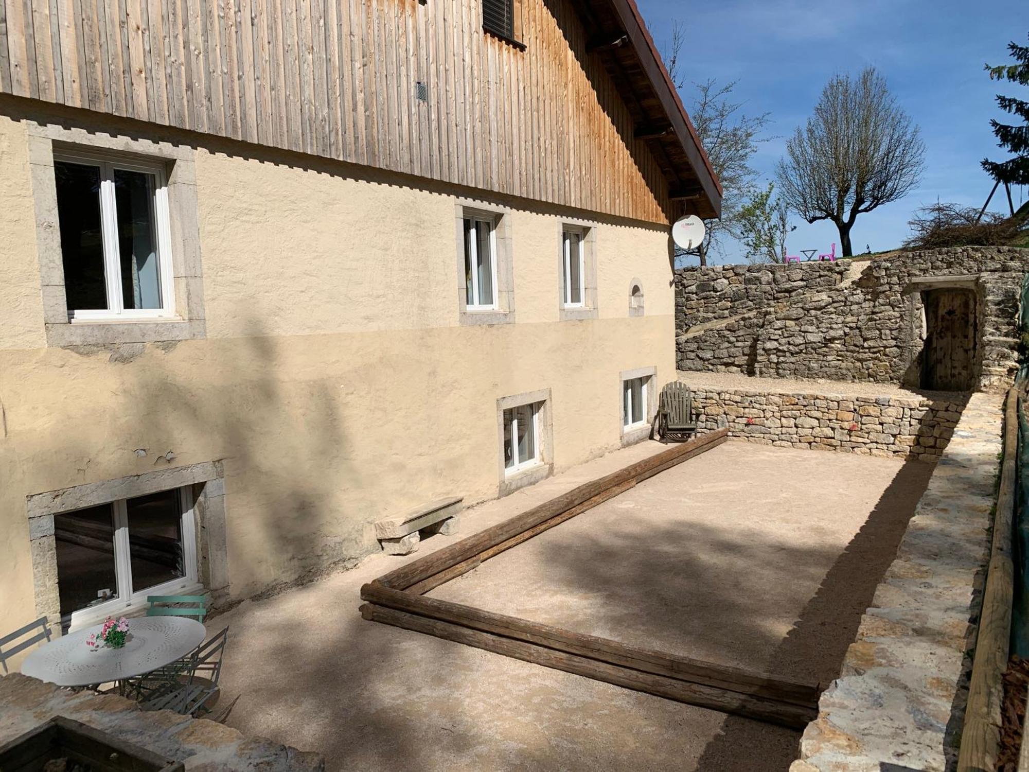 Ancienne Ferme Comtoise 4 Etoiles, 11 Personnes Lac St-Point/Mont D'Or Montperreux 外观 照片